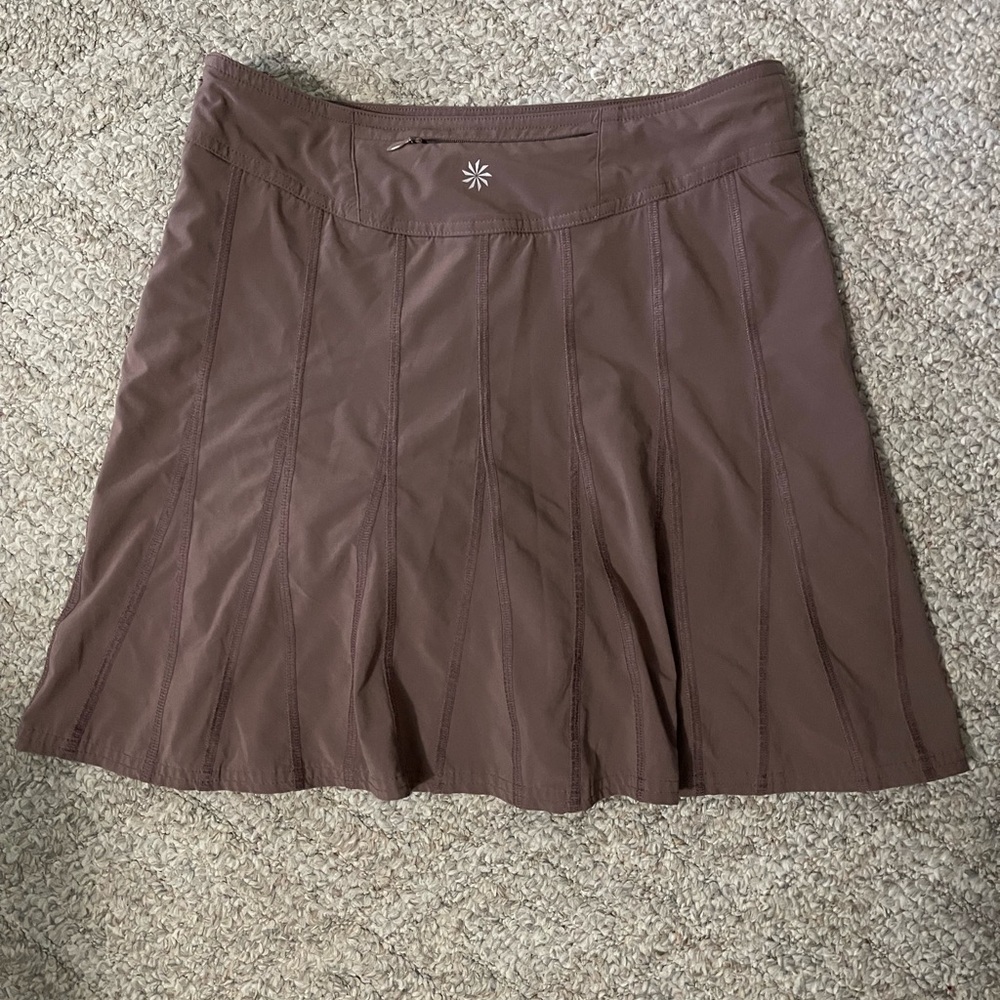 ATHLETA adventage Skort Jupe-short Advantage M Mauve Excellent Condition